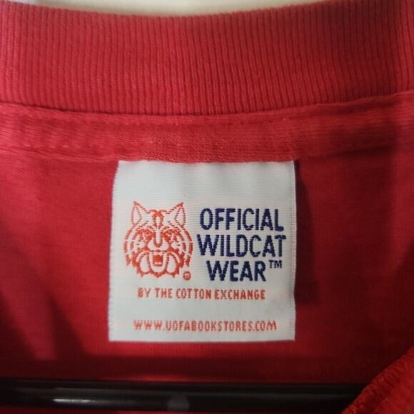 Official Wildcat Wear University Of Arizona AS Who? T-shirt Adult Medium 0540 - Picture 3 of 6